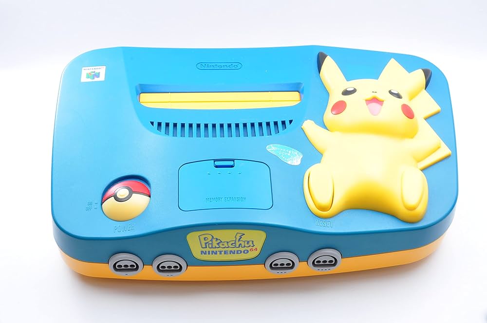 Amazon | ピカチュウNINTENDO64 ブルー&イエロー【メーカー生産終了