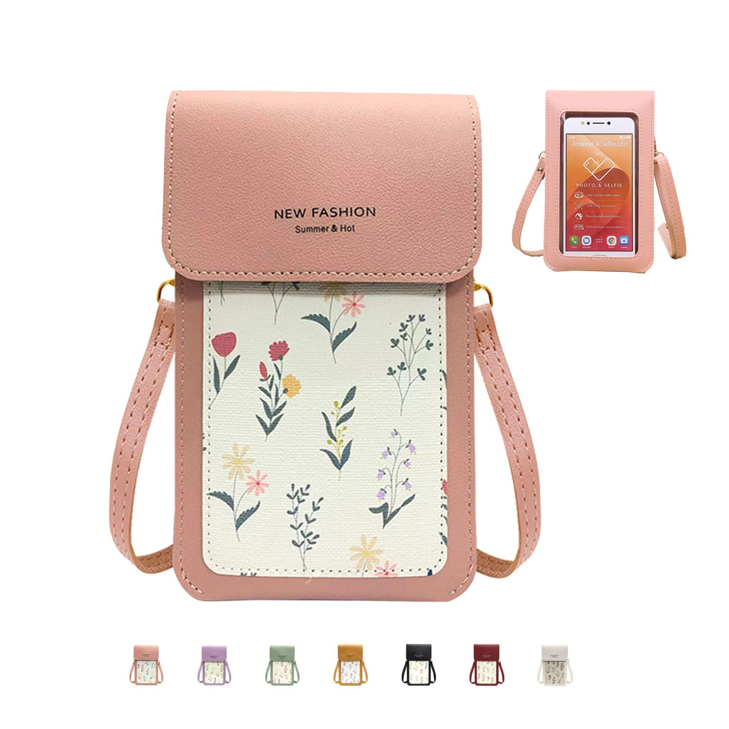 Amazon.co.jp: 【NOUKAJU】スマホポーチ レディース ショルダーポーチ