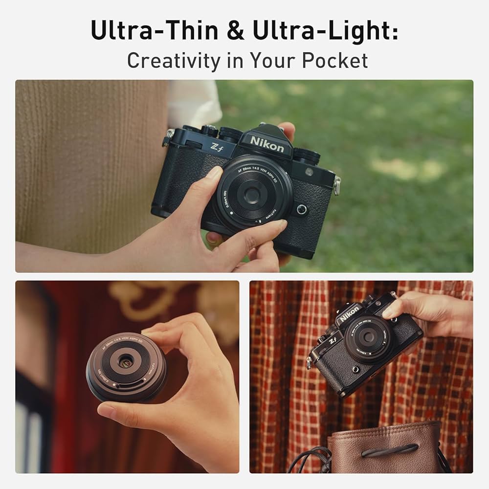 Amazon.co.jp: VILTROX 28mm F4.5 Z ニコン Zマウントレンズ用、AF