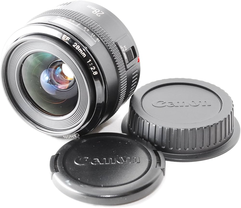 Amazon.co.jp: Canon 単焦点レンズ EF28mm F2.8 フルサイズ対応 : 家電