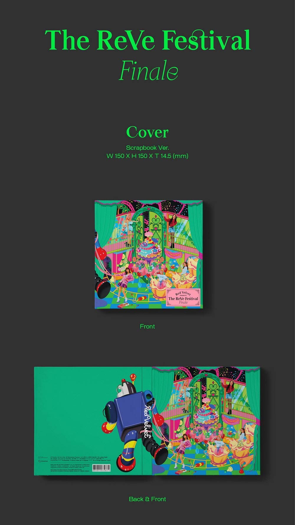 Amazon.com: Mefenny RED Velvet - The Reve Festival Finale