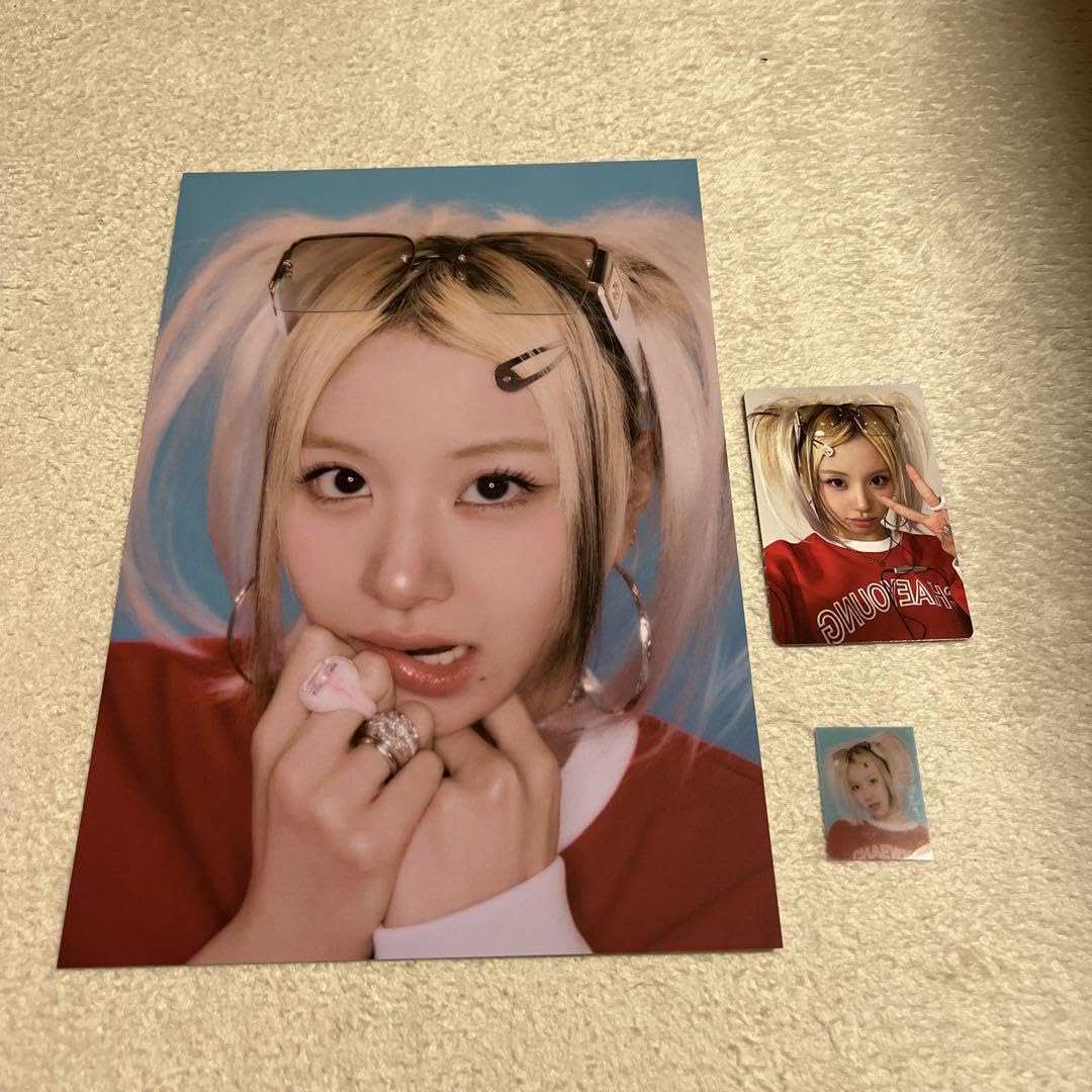 Amazon.co.jp: 限定TWICEonce4期入会特典チェヨントレカポスター証明