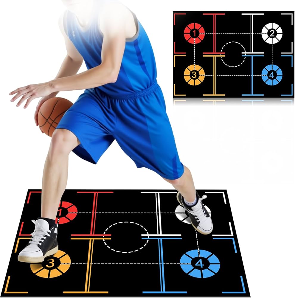 Amazon | RAIN QUEEN バスケ練習用トレーニングマット ドリブル