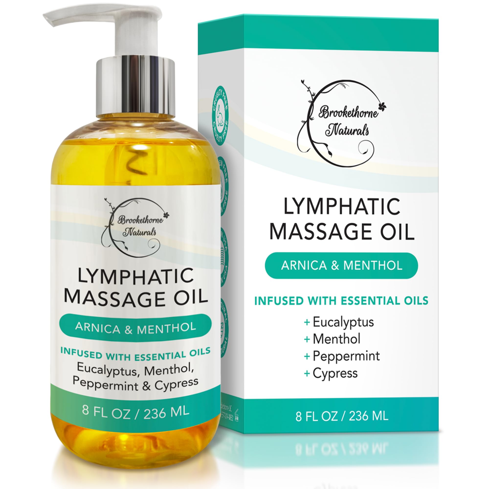 Amazon.com: Lymphatic Drainage Massage Oil for Massage Therapy