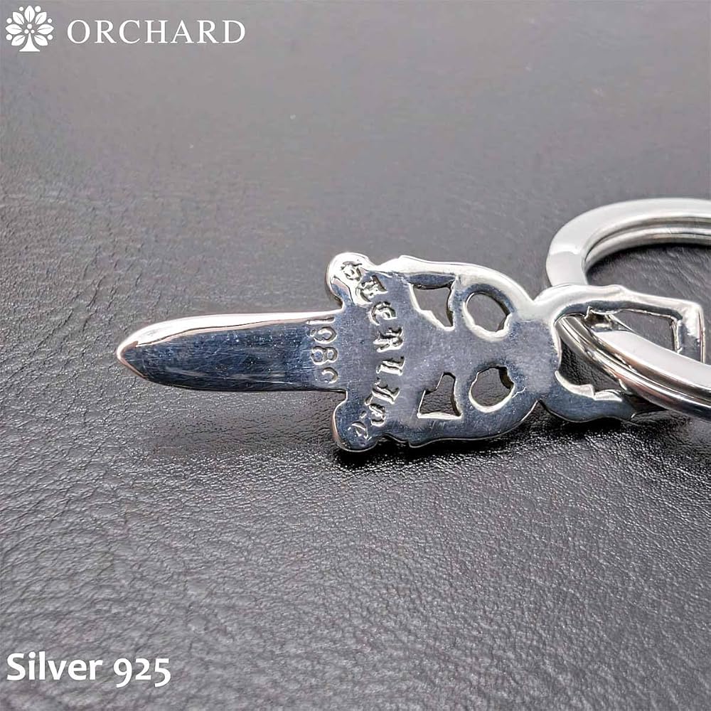 Amazon.co.jp: シルバー925 キーリング キーチェーン キーホルダー