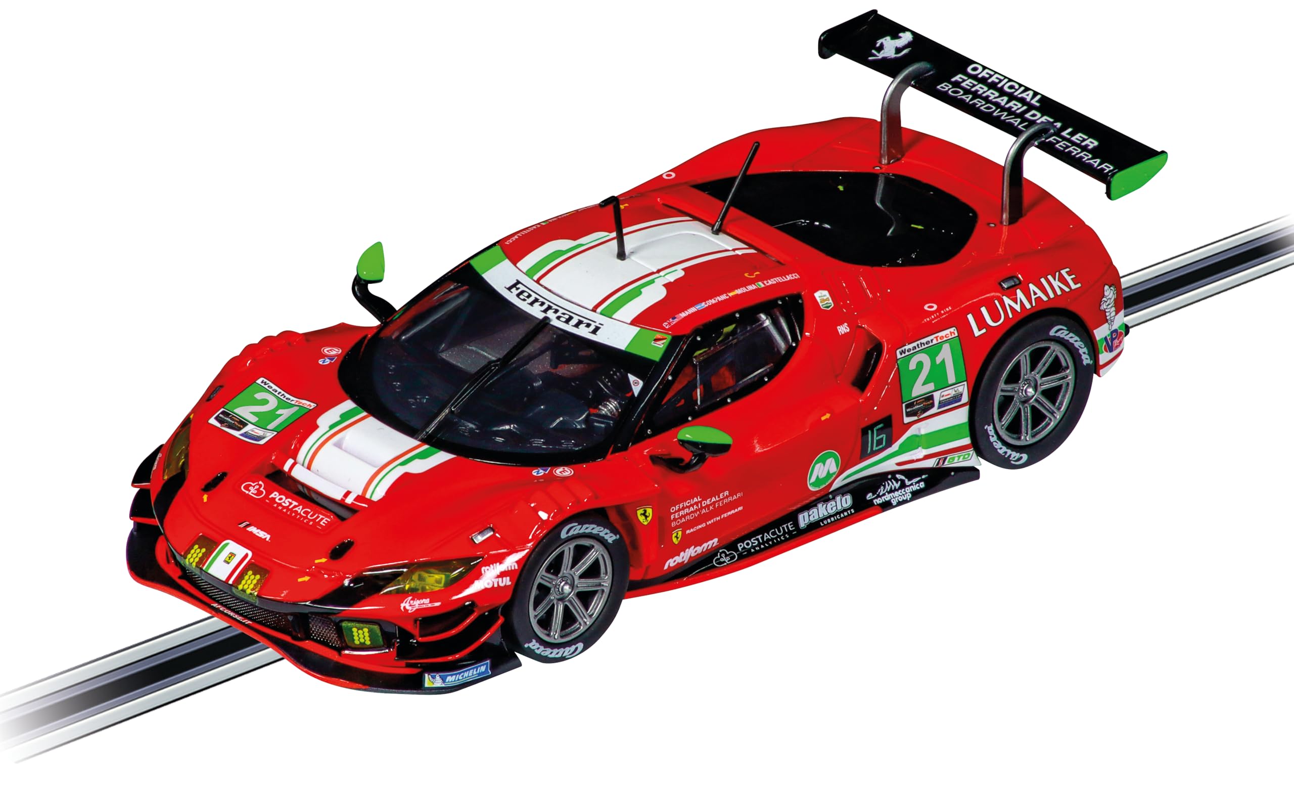Amazon | カレラ 27762 フェラーリ 296 GT3 AF コルス No.21 1:32