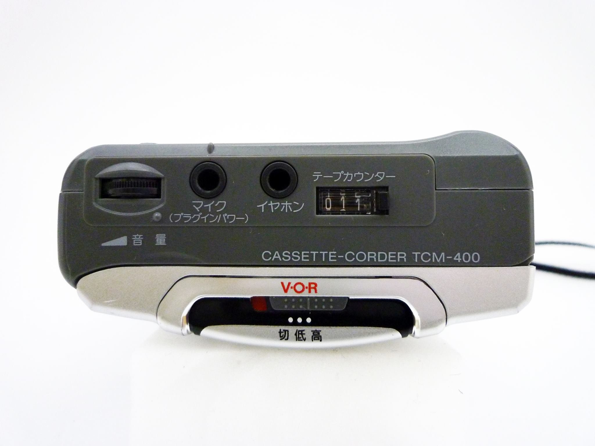 Amazon.co.jp: SONY カセットコーダー TCM-400 C TCC : 家電＆カメラ