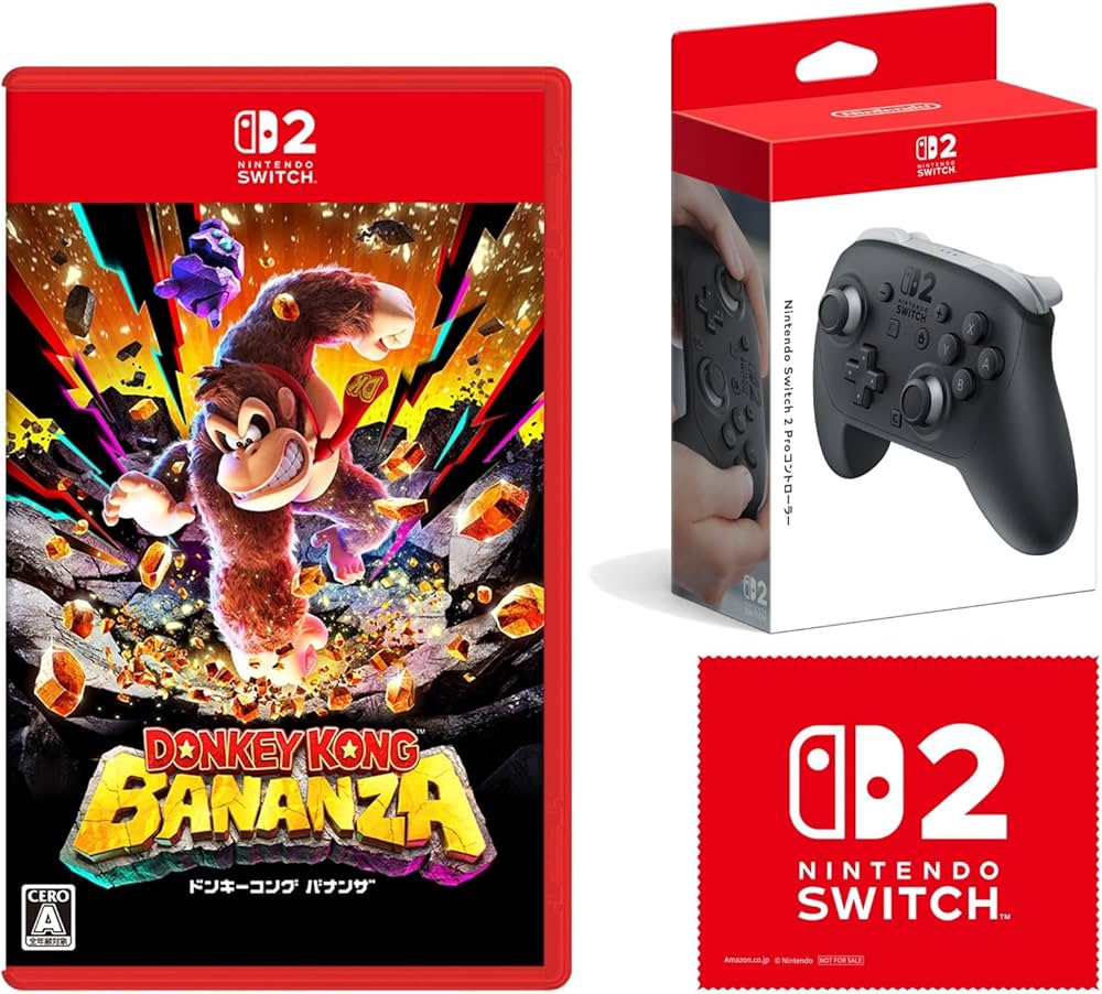 Amazon.co.jp: ドンキーコング バナンザ -Switch2 &【任天堂純正品