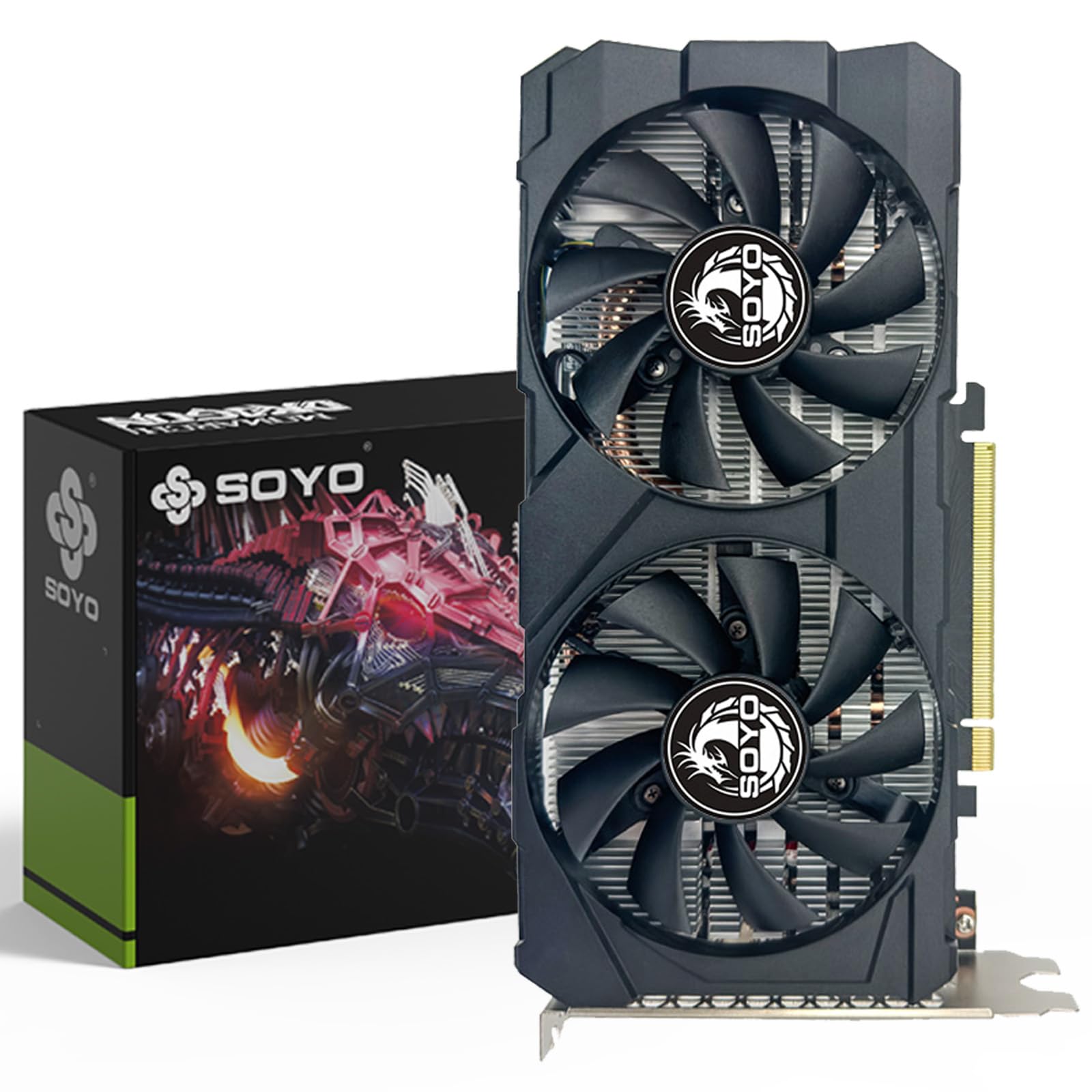 SOYO NVIDIA Geforce RTX2060 Super Graphics Card, 8GB GDDR6 256 Bit