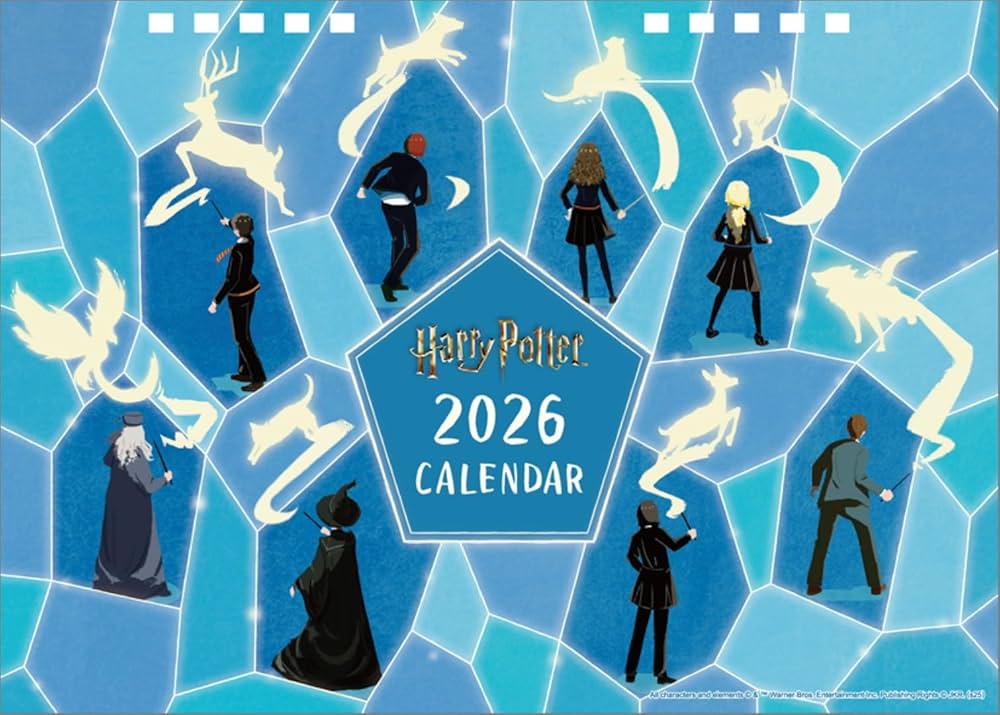 Amazon | 卓上 ハリー・ポッター 2026年 カレンダー 卓上 CL26-0367