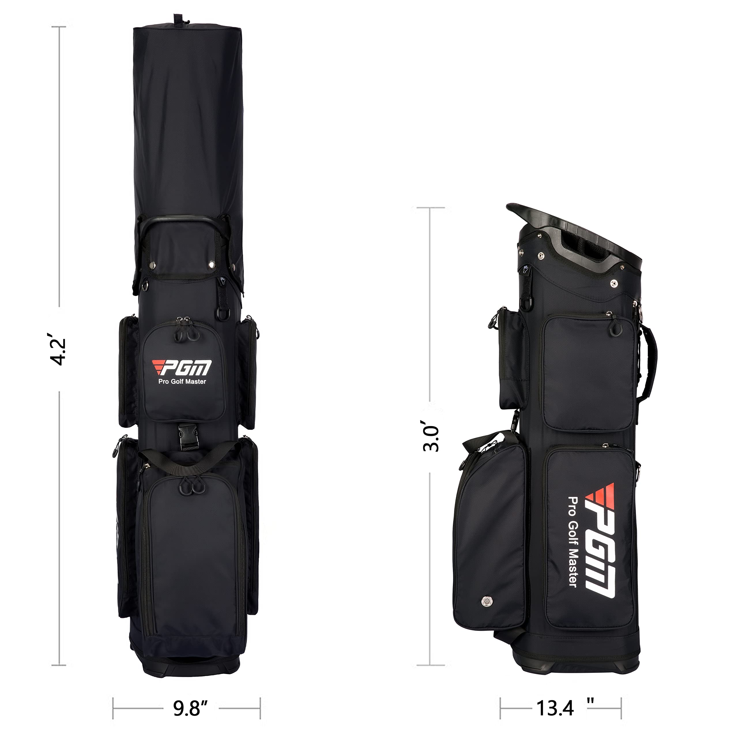 Amazon | PGMゴルフバッグ、折りたたみ式ゴルフカートバッグ、仕切り14