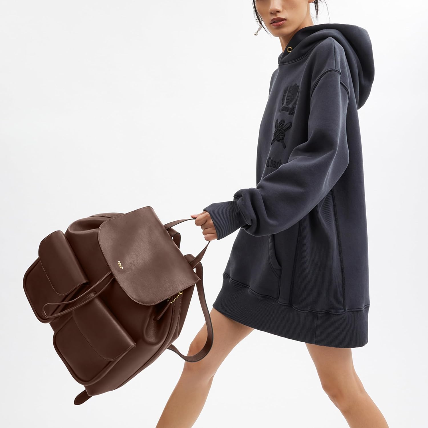 Coach - Brandclub - COACH Womens Crosby Backpack Maple One Size