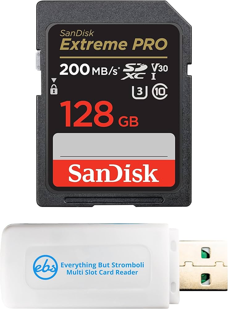 Amazon | SanDisk (サンディスク) 128GB SD Extreme Pro メモリー