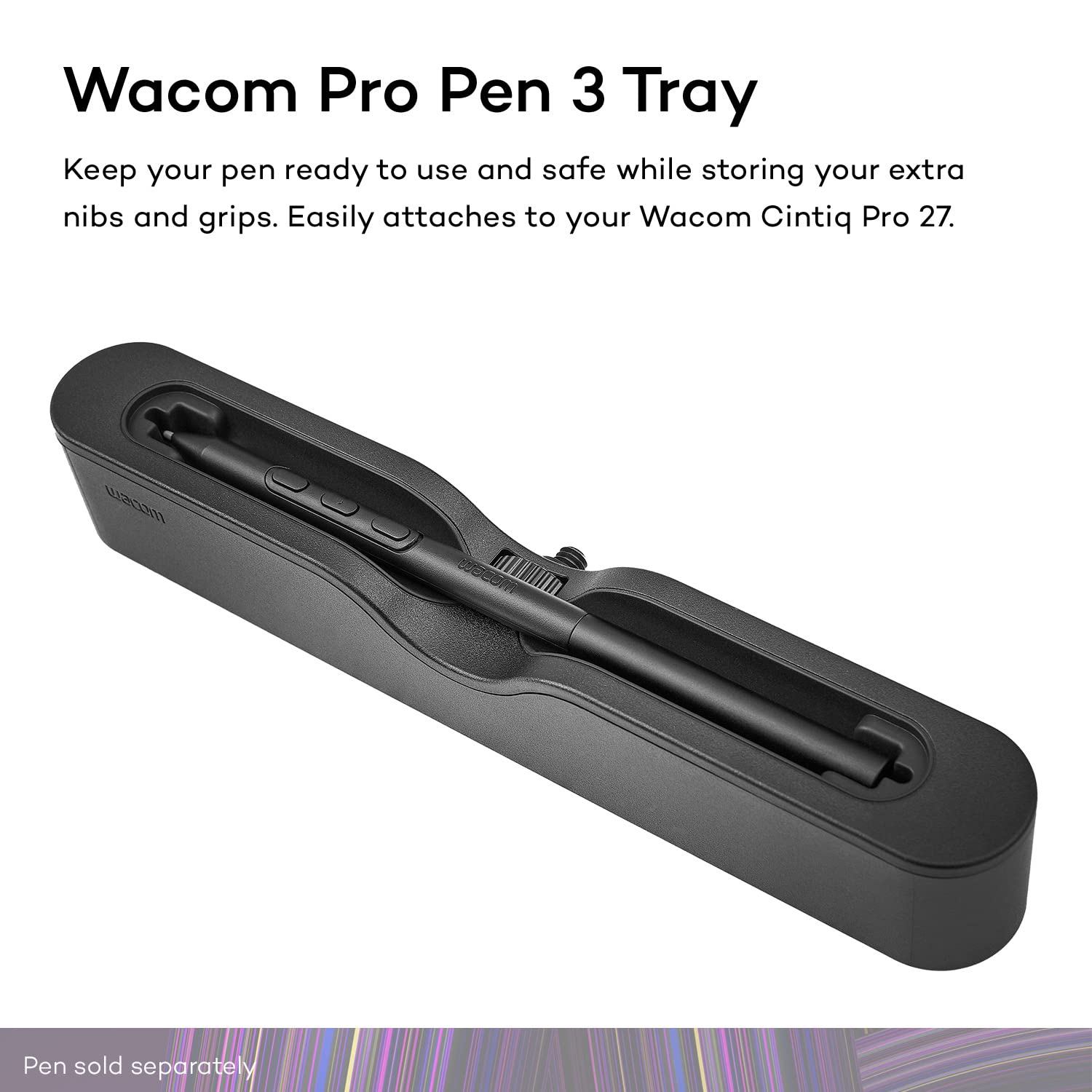Amazon.com: Wacom Pro Pen 3 Tray (ACK44827Z), Black : Electronics