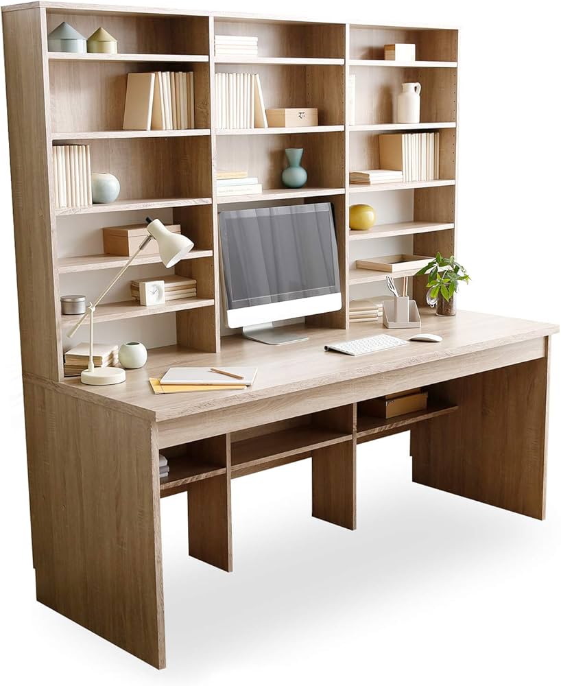 Amazon | LOWYA ロウヤ デスク パソコンデスク 学習机 勉強机 幅180cm