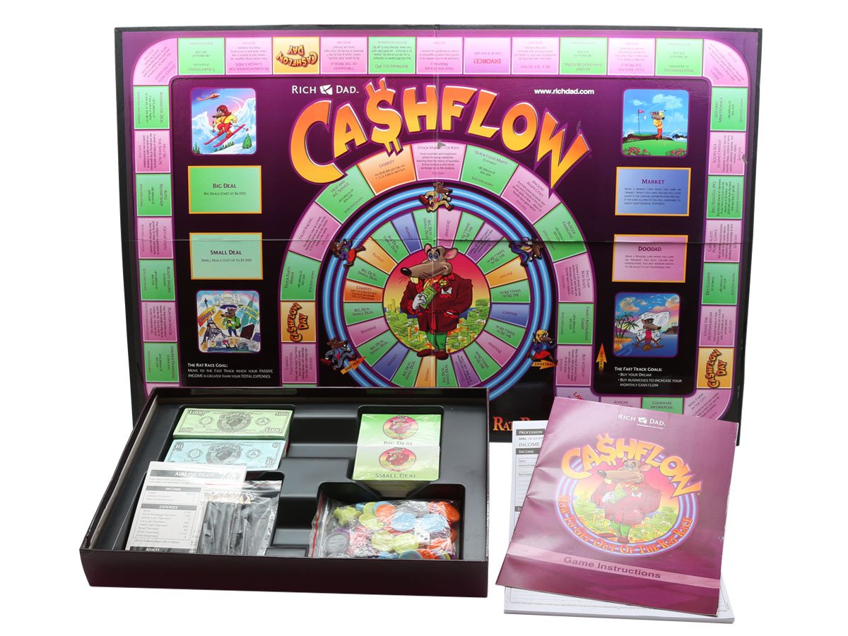 Amazon.com: Rich Dad Cashflow 101 & 202 Investing Board Game by