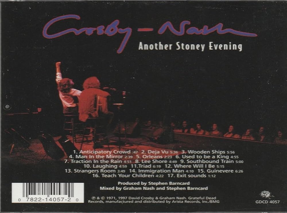Crosby, Nash - Another Stoney Evening - Amazon.com Music