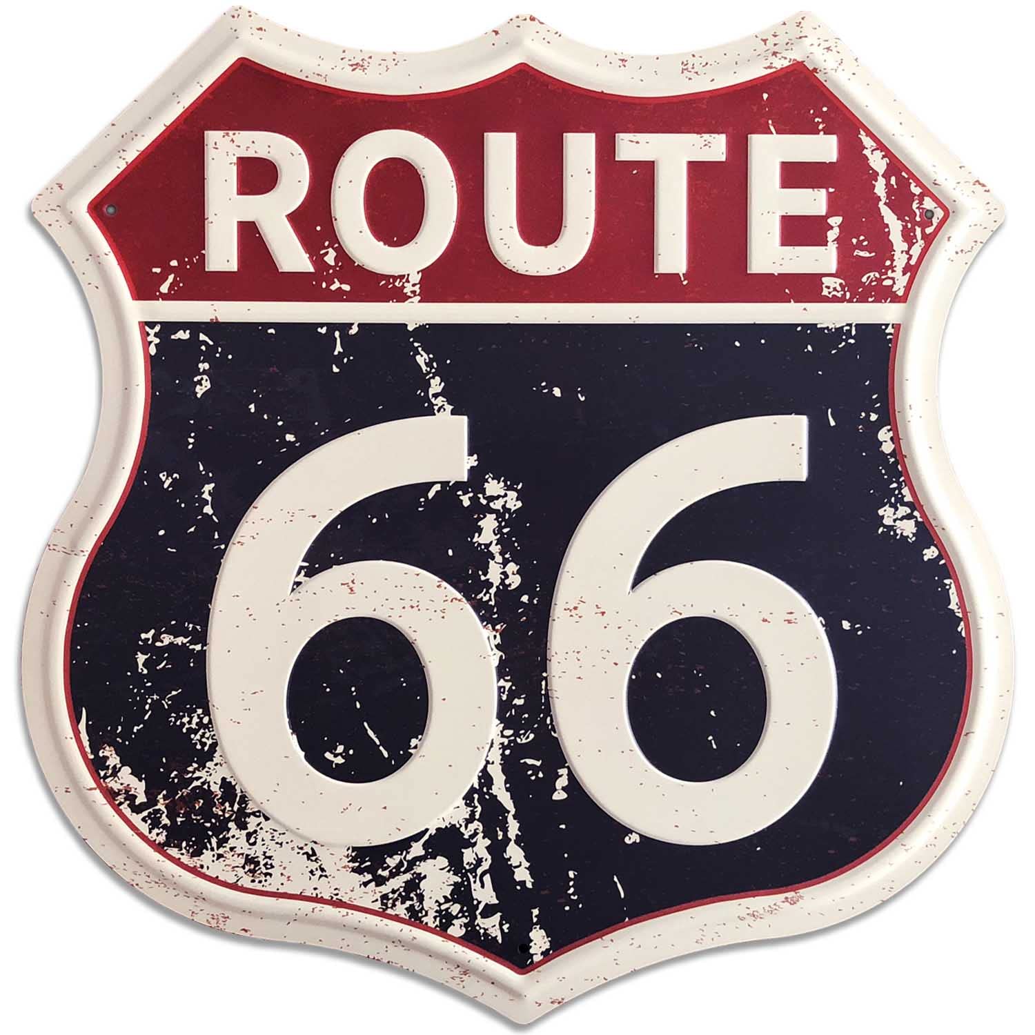 Amazon.co.jp: SUDAGEN Route 66 シールド ブリキのアートサイン 歴史
