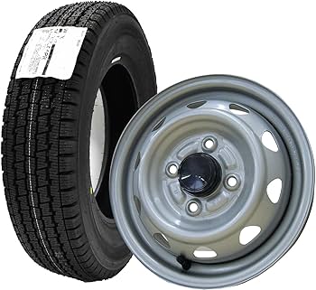 Amazon | 2023年製 ブリヂストンW300 145/80R12 80/78N + 単穴スチール