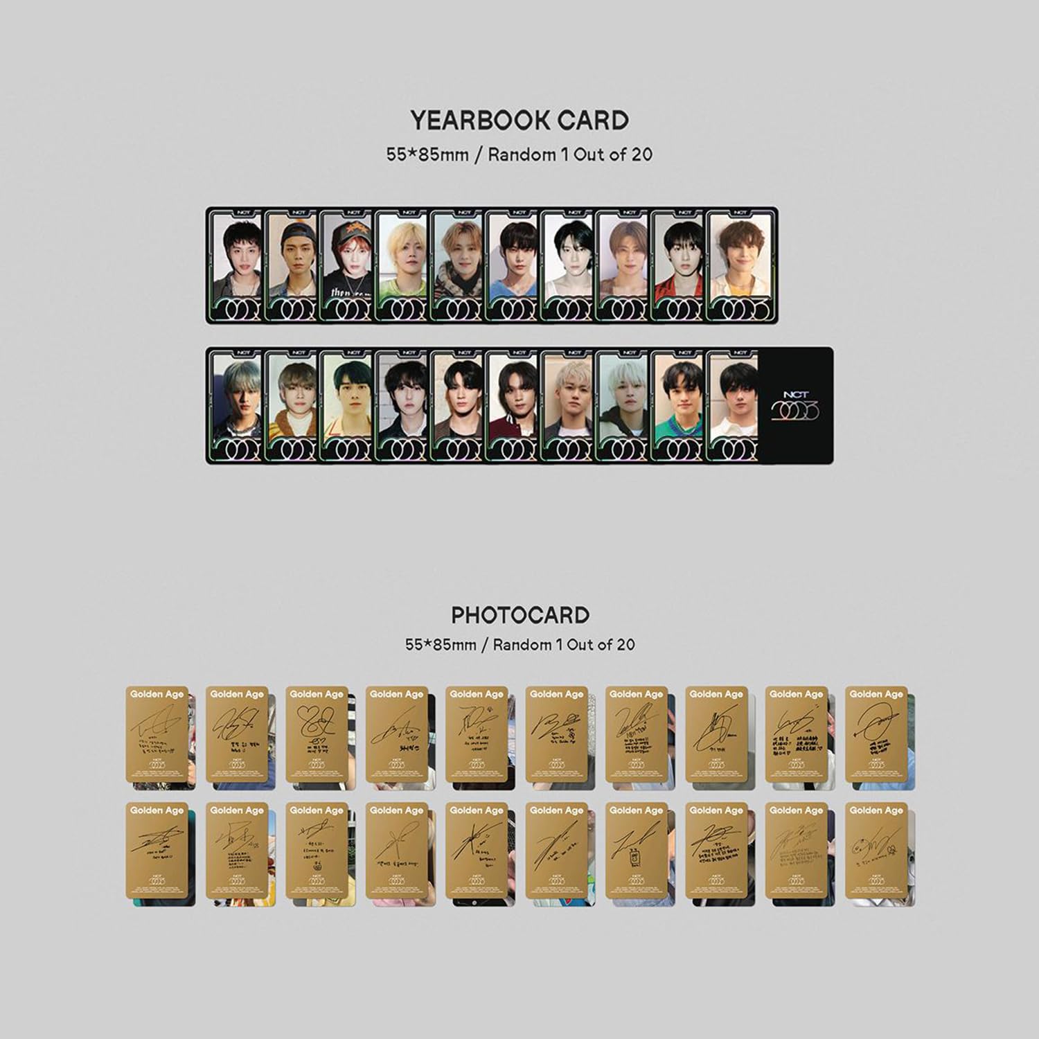 Amazon.com: NCT - 4th Album [Golden Age] (Archiving Ver.) Photo