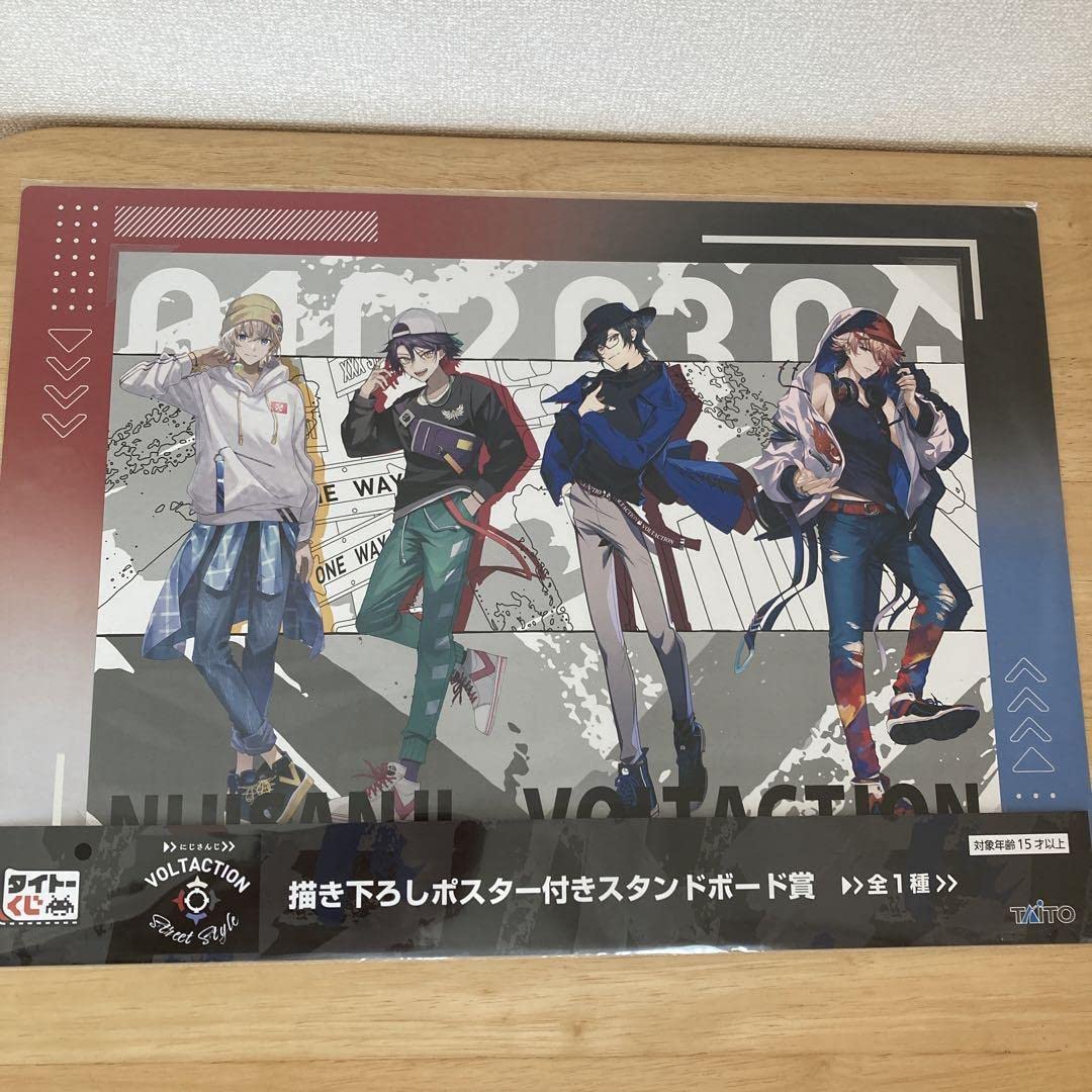 Amazon.co.jp: タイトーくじ にじさんじ VOLTACTION ポスター付き