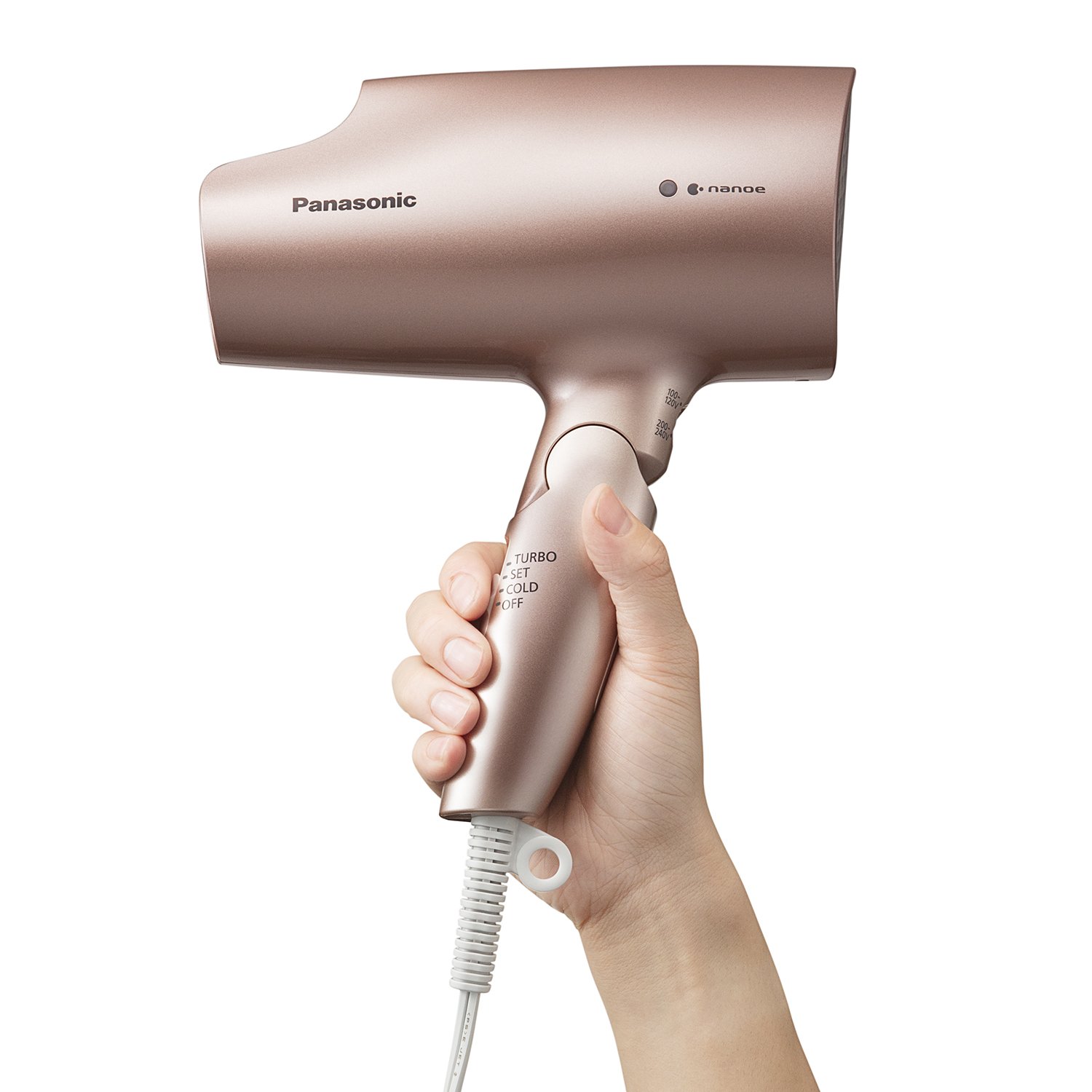 Amazon | パナソニック ヘアドライヤー ナノケア 海外対応 ピンク