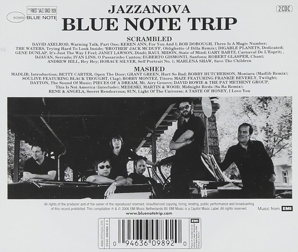 Amazon.com: Blue Note Trip, Vol. 5: Mashed: 0094636098920: Various