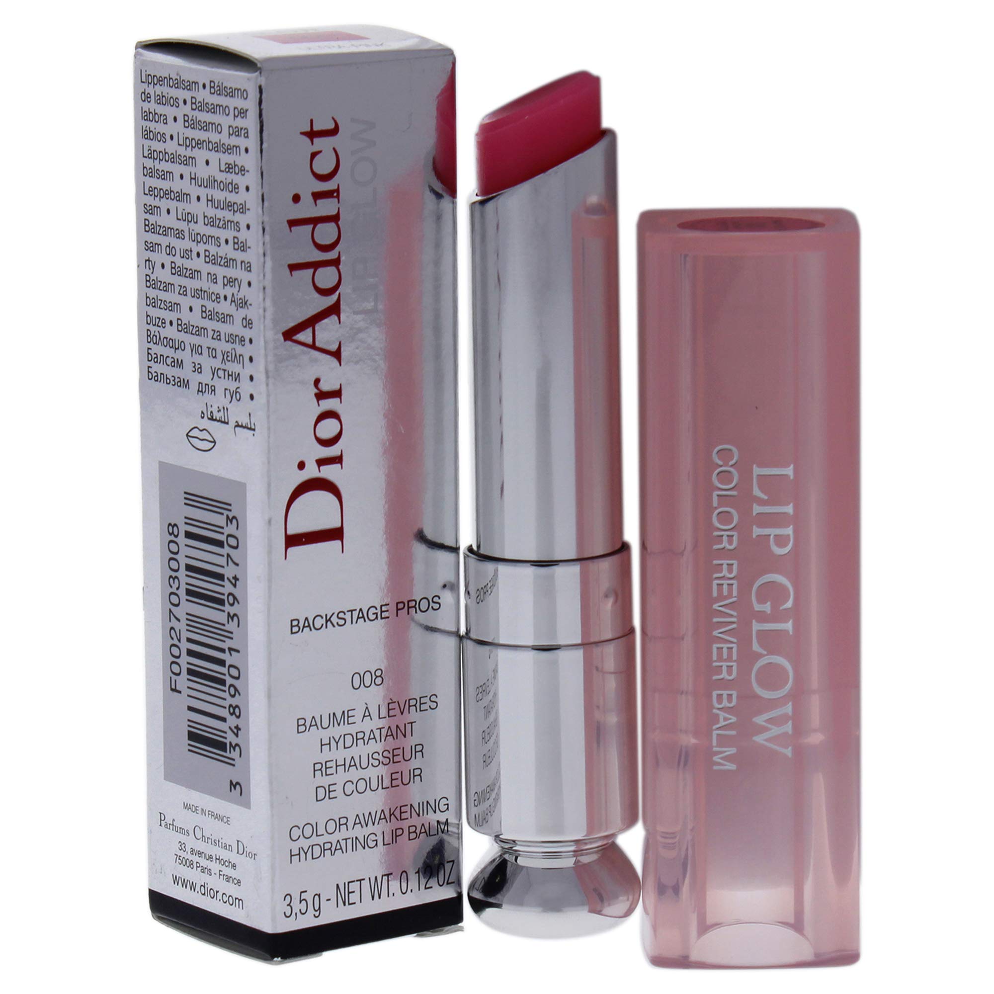 Amazon.com : Christian Dior Dior Addict Lip Glow 008 Ultra Pink