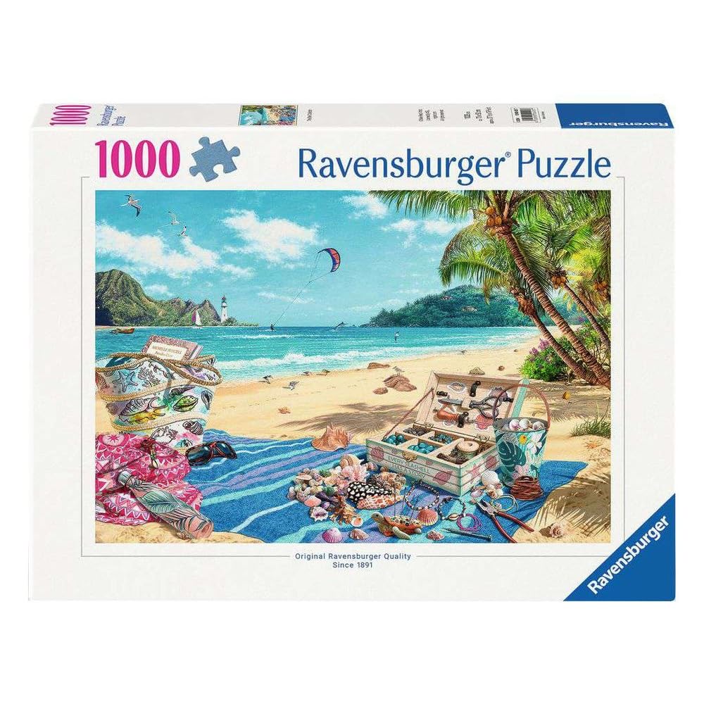 Amazon.com: Ravensburger The Shell Collector 1000 Piece Jigsaw