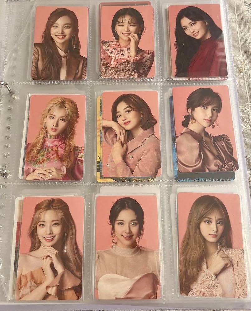 Amazon.co.jp: TWICE &TWICE Repackage トレカ 9枚 フォトカード