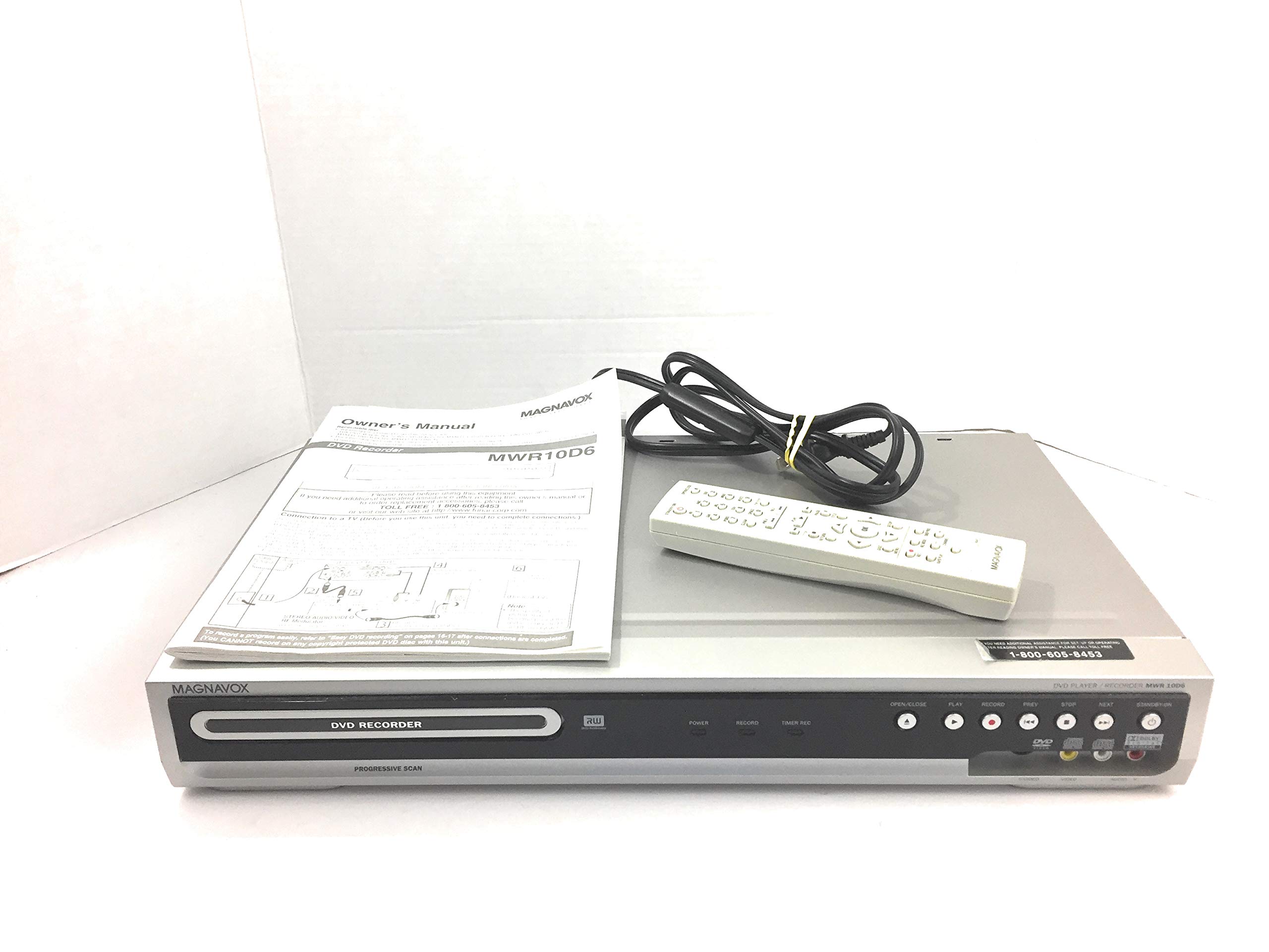 Amazon.com: Magnavox MWR10D6 DVD Recorder : Electronics