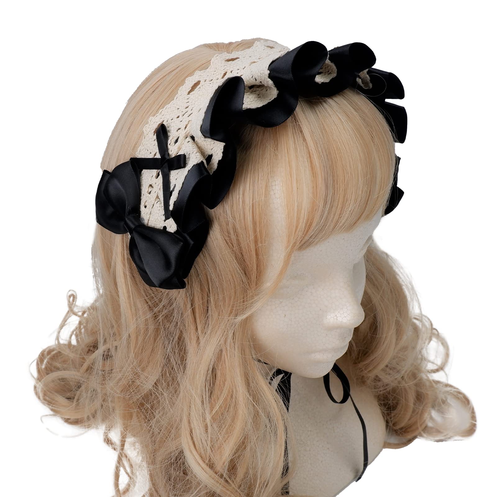 Amazon.co.jp: ヘッドドレス ヘア クリップ ゴスロリ ゴシック