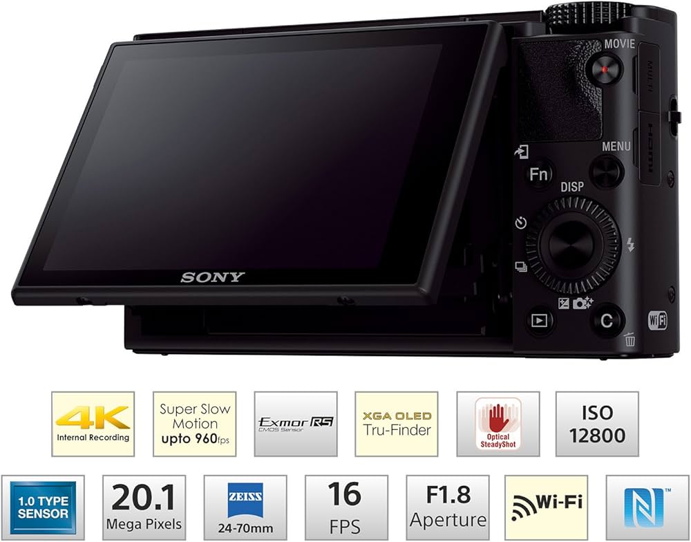 Buy Sony DSC-RX100M4 Cybershot 20.1MP Point & Shoot Digital Camera