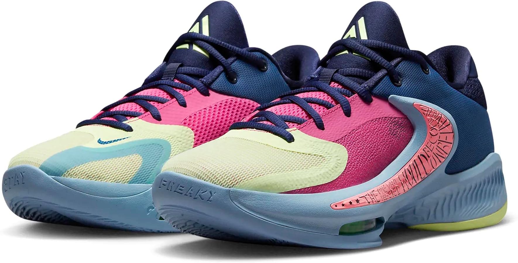 Amazon.com | Nike Men's Zoom Freak 4 Basketball Shoes (Dark Marina