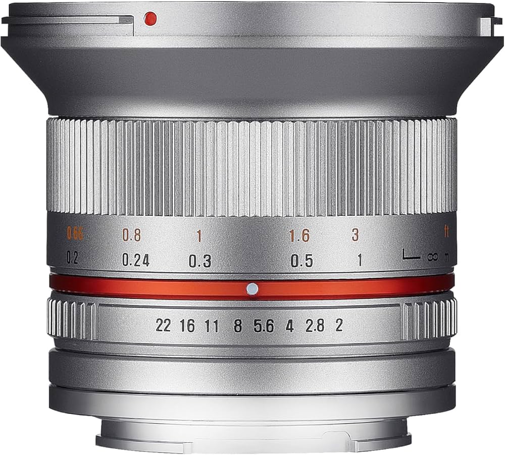 Amazon | SAMYANG 単焦点広角レンズ 12mm F2.0 シルバー ソニー αE用
