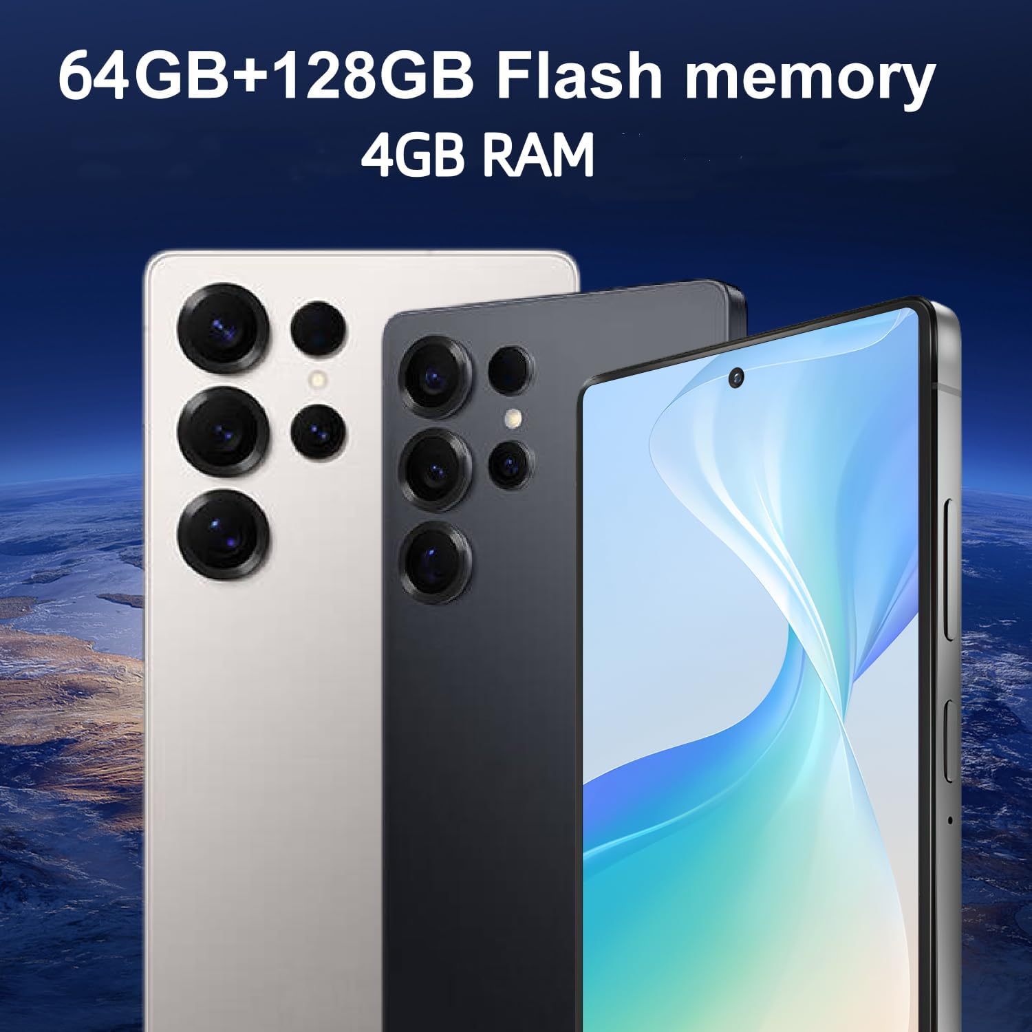 Amazon | スマートフォン 本体 H88 SIMフリー8GB RAM+64GB ROM 1TB拡張