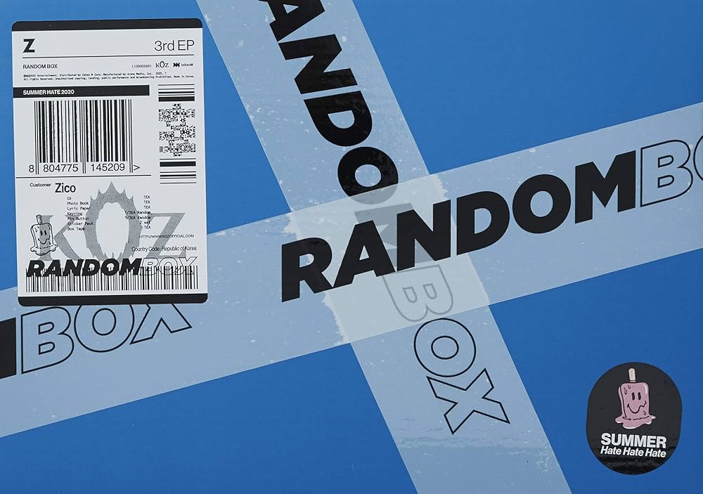Amazon.co.jp: RANDOM BOX(3RD MINI ALBUM/輸入盤): 家電＆カメラ