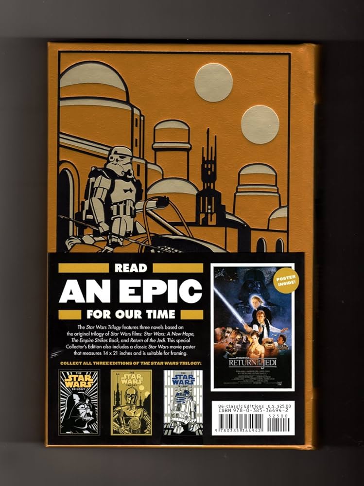 The Star Wars Trilogy Gold Special Edition Hardcover: george lucas