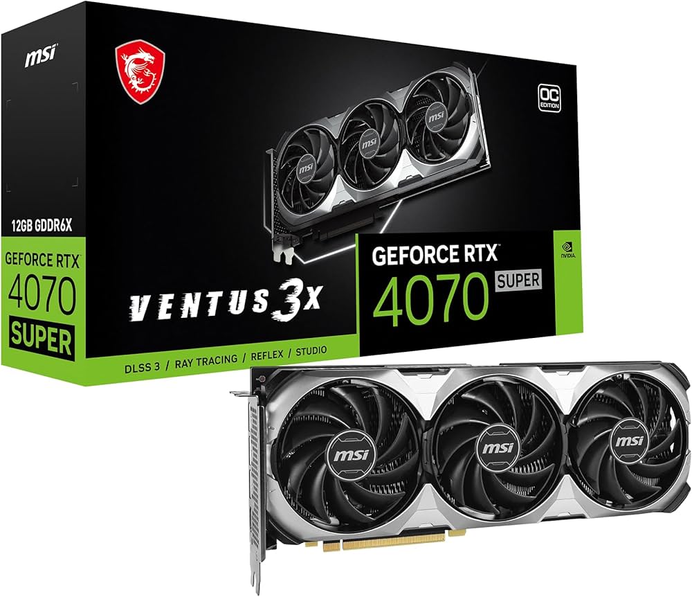 Amazon | MSI Gaming RTX 4070 Super 12G Ventus 3X OCグラフィック