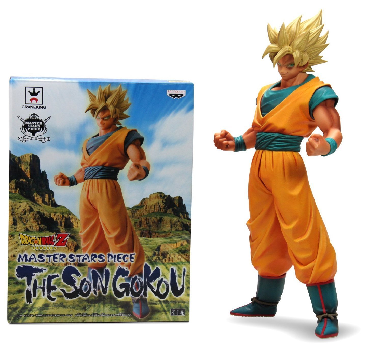 Amazon.com: Dragon Ball Z Master Stars Piece the Son Gokou Action