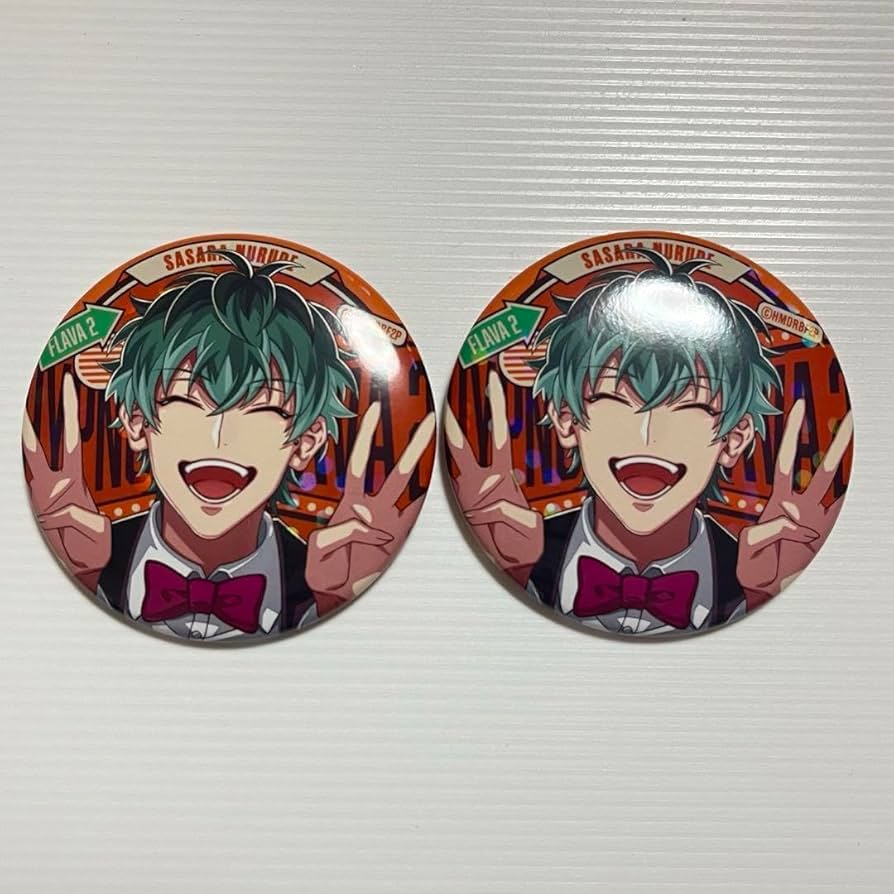 ヒプノシスマイク ヒプマイ 白膠木簓 flava 缶バッジ 70個セット