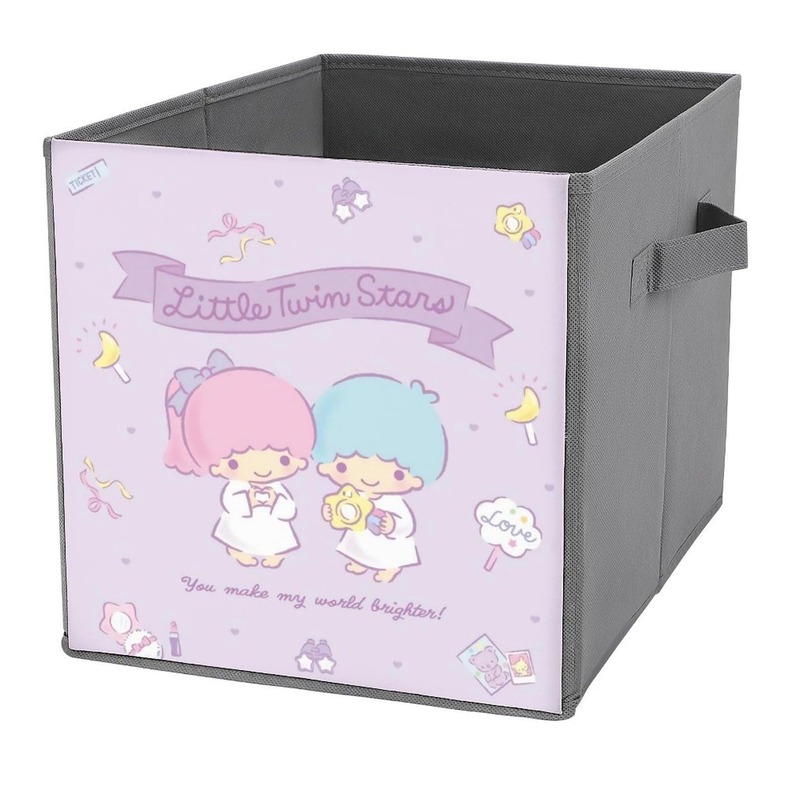 Amazon｜リトルツインスターズ キキララ収納ボックス 収納ケース 整理