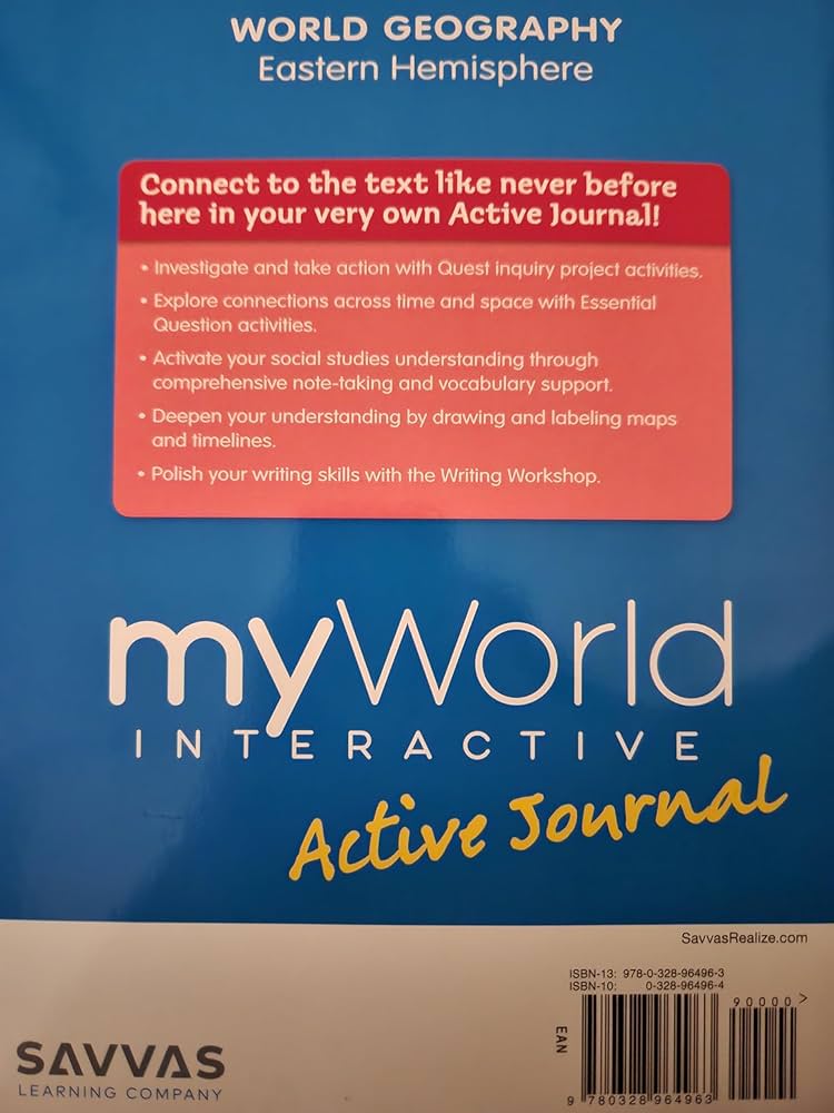 Amazon.com: MYWORLD INTERACTIVE GEOGRAPHY 2019 NATIONAL EASTERN