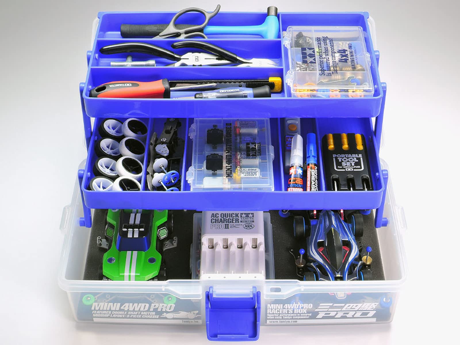 Amazon.com: Tamiya JR Mini 4WD Pro Racer's Box (japan import