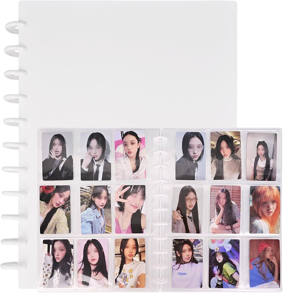 Amazon.co.jp: A4 Kpop フォトカードバインダー 30個入り 9ポケット