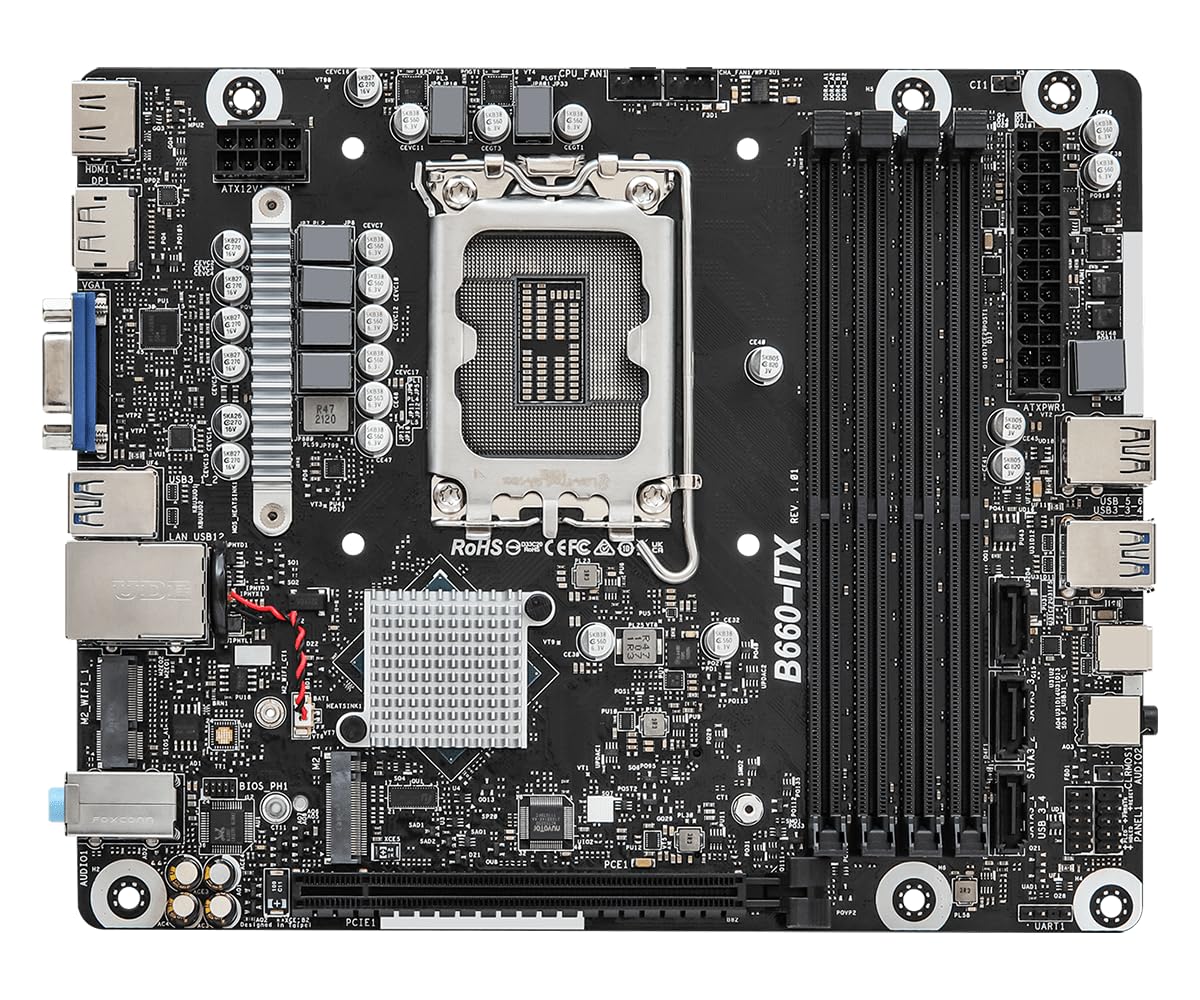 Amazon | ASRock DeskMeet B660 Mini PC ベアボーンキット – Intel