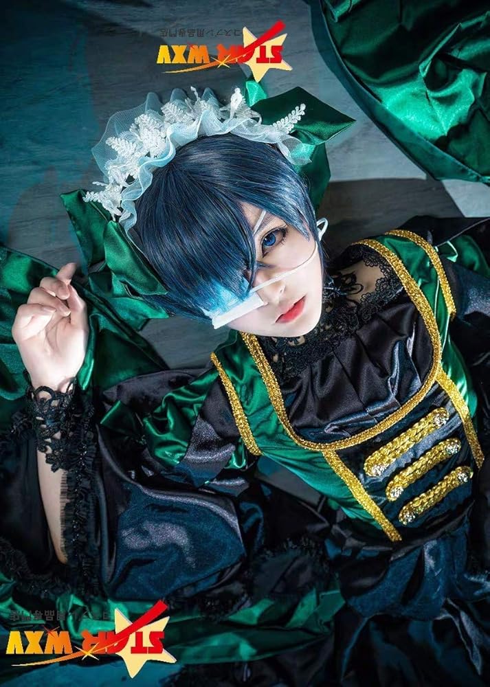 Amazon.co.jp: [エアーズCOS] コスプレ衣装 黒執事 ジークリンデ