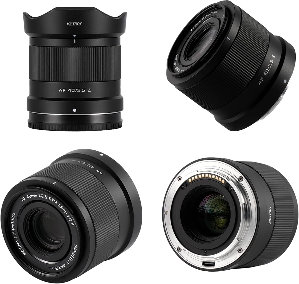 Amazon.co.jp: VILTROX 40mm F2.5 Z ニコン Zマウント用 カメラ交換