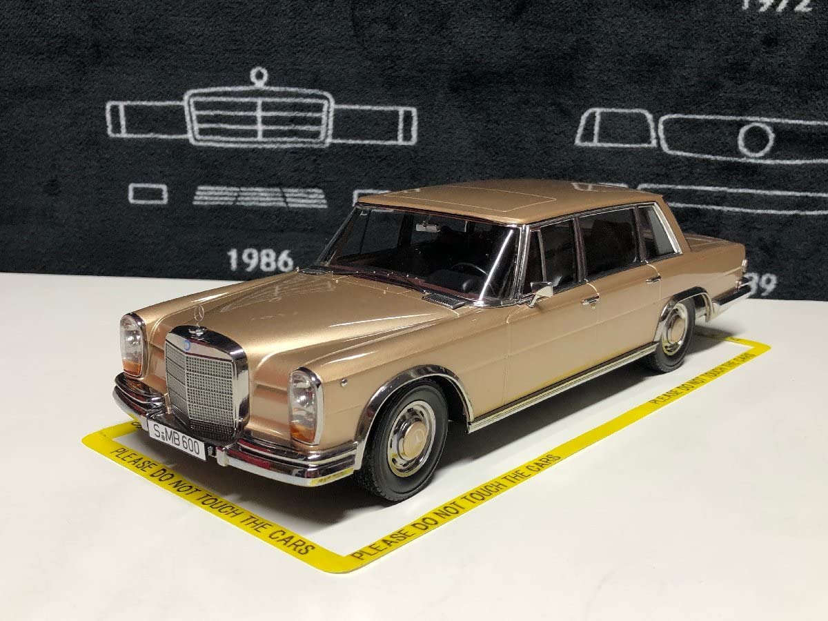 Amazon | KK scale 1/18 Mercedes Benz 600 SWB W100 1963 ゴールド