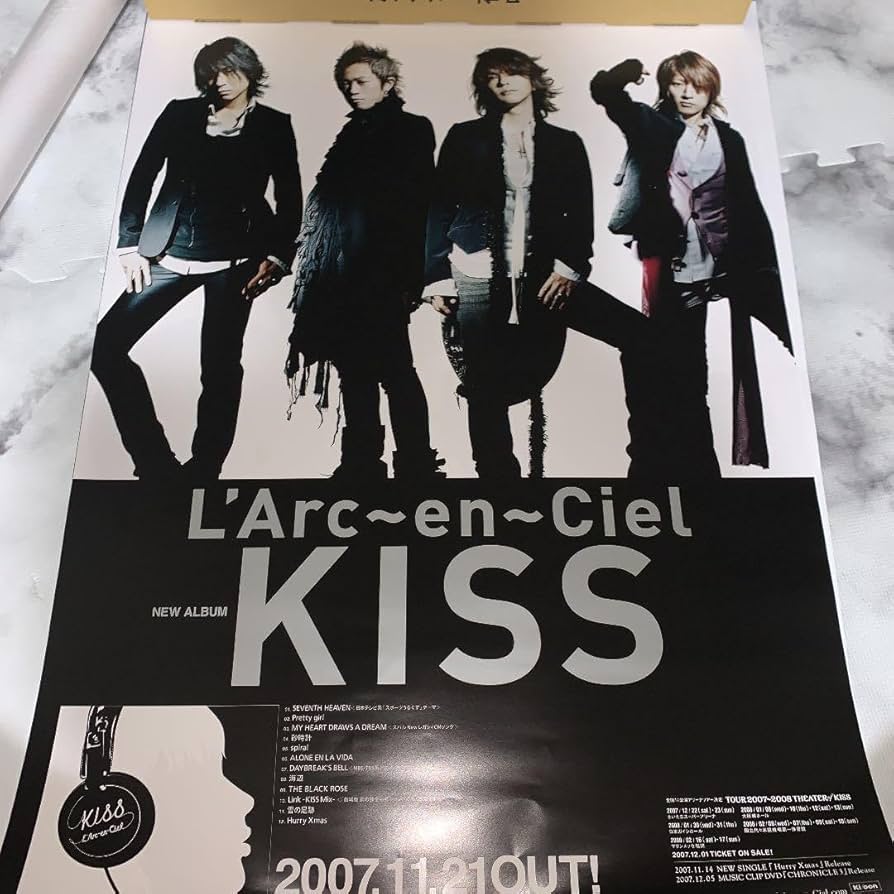L'Arc～en～Ciel 「FEEL OF DUNE」フライヤー L'Arc～en～Ciel「FEEL